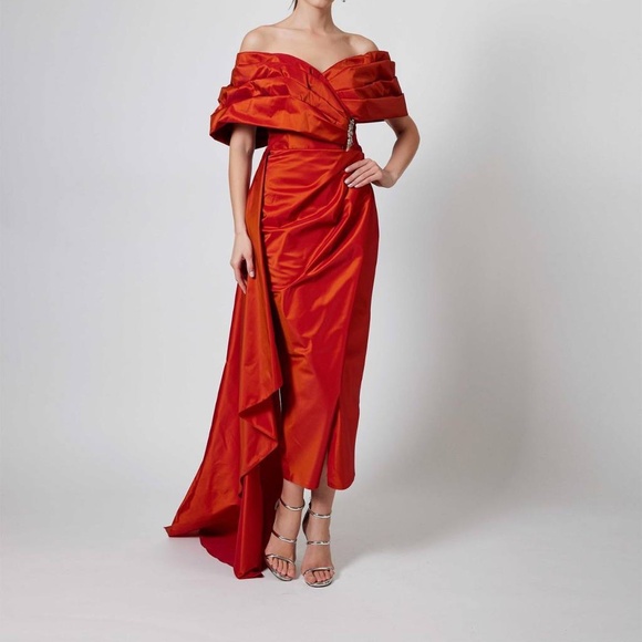 ´Maria´ Glamorous Satin Maxi dress,Wedding...